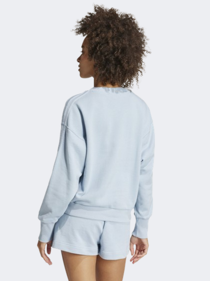 Adidas All Szn Women Sportswear Sweatshirt Wonder Blue