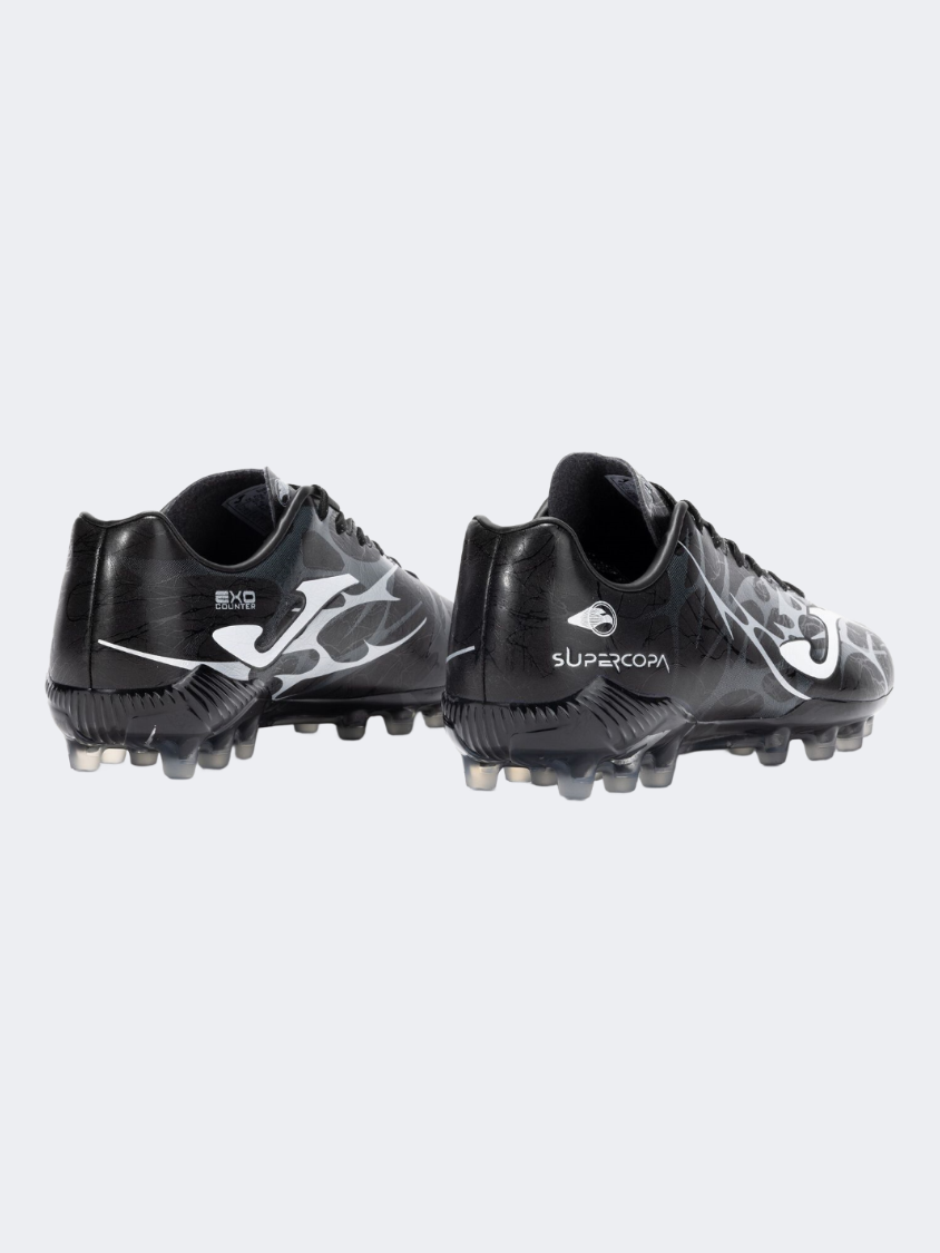 Joma Supper Copa 2501 AG Men Football Shoes Black/White