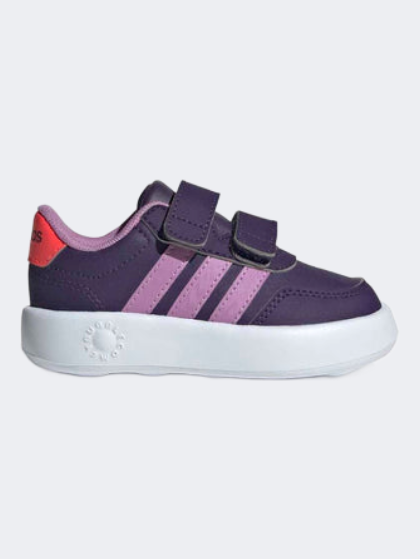 أحذية رياضية للبنات الرضع Adidas Breaknet 3.0 بلون أورورا بلوم
