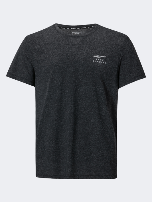 Erke Men Running T-Shirt Light Heather Grey
