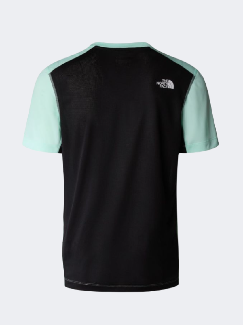 The North Face Lightbright Men Hiking T-Shirt Crater Aqua/Black