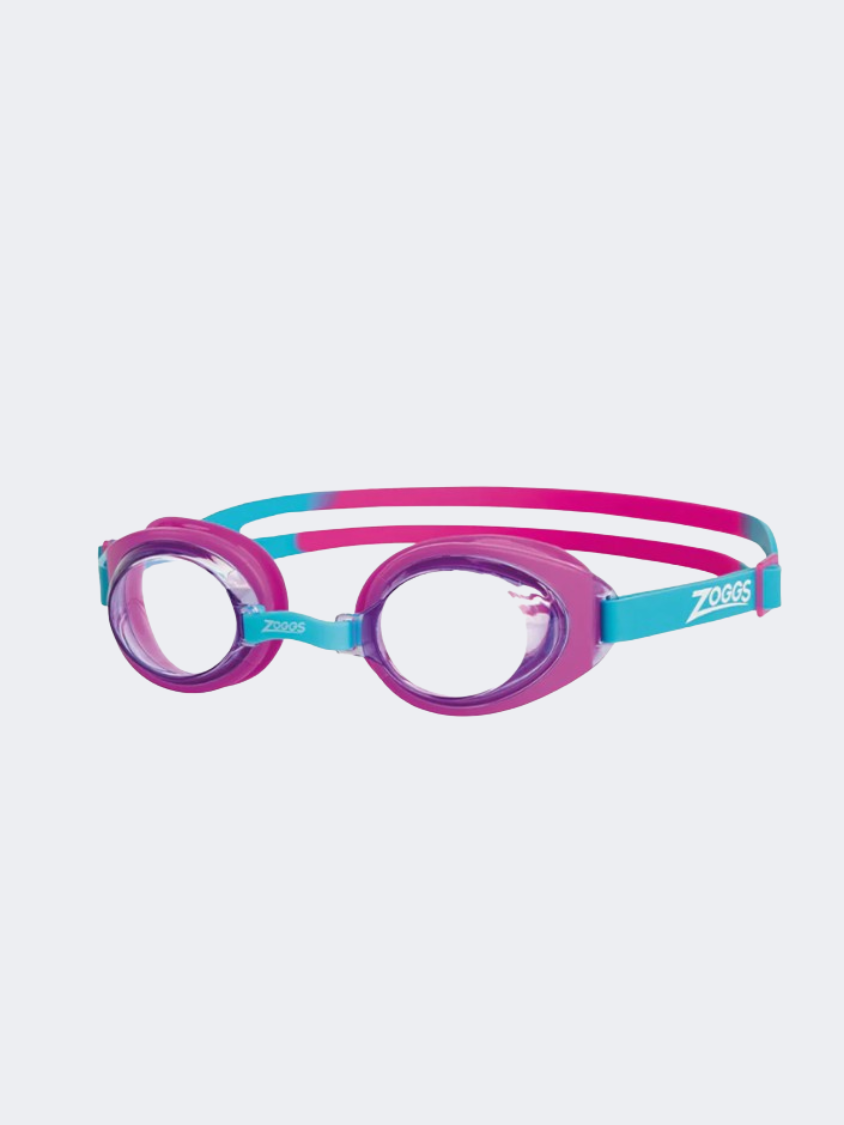 Zoggs Little Ripper Kids Swim Goggles Pink Turquoise