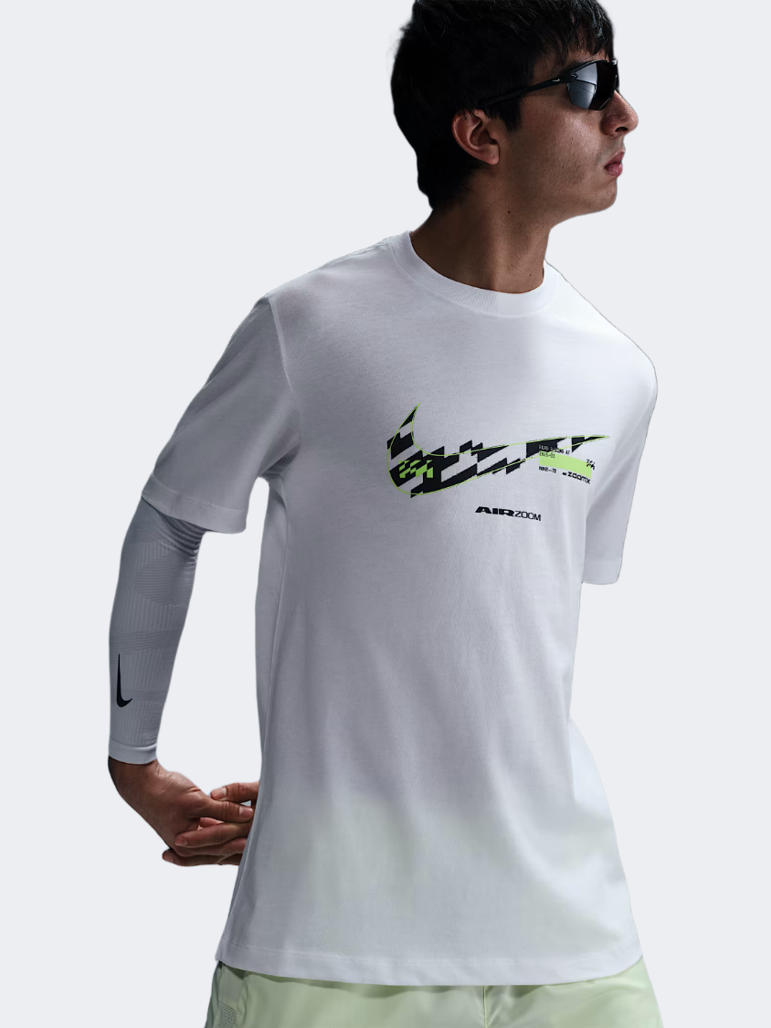 Nike Elite Entry Men Running T-Shirt White