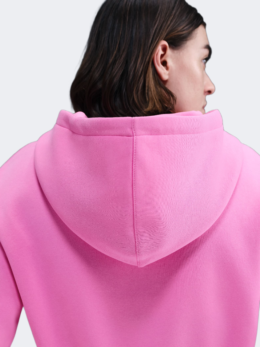 نايك سبورتسوير فينيكس فليس نساء Lifestyle هودي وردي مرح/سيل