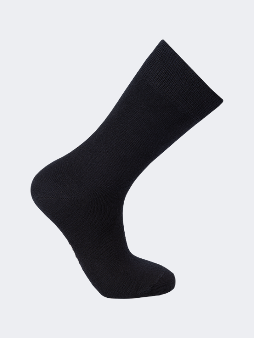 TopTen Crew Sock No Cushion Unisex Lifestyle Sock Black