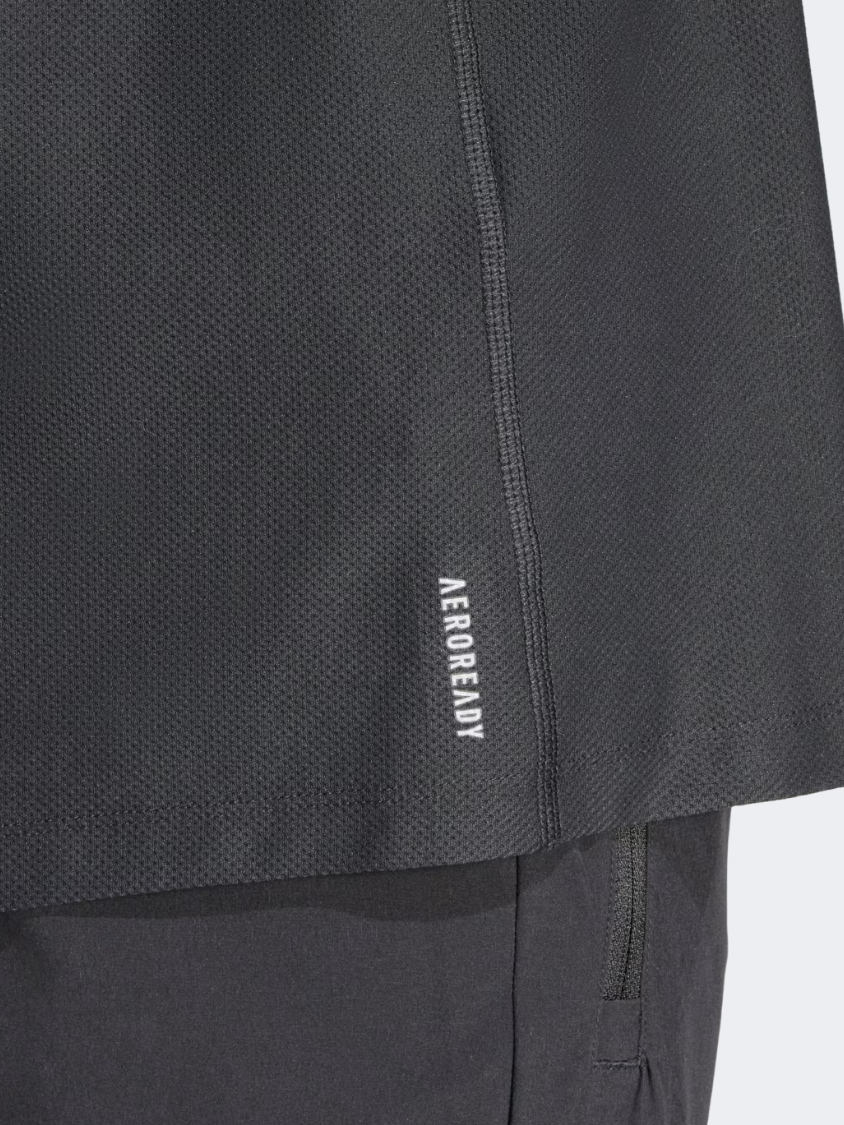 Adidas Own The Run Men Running T-Shirt Black