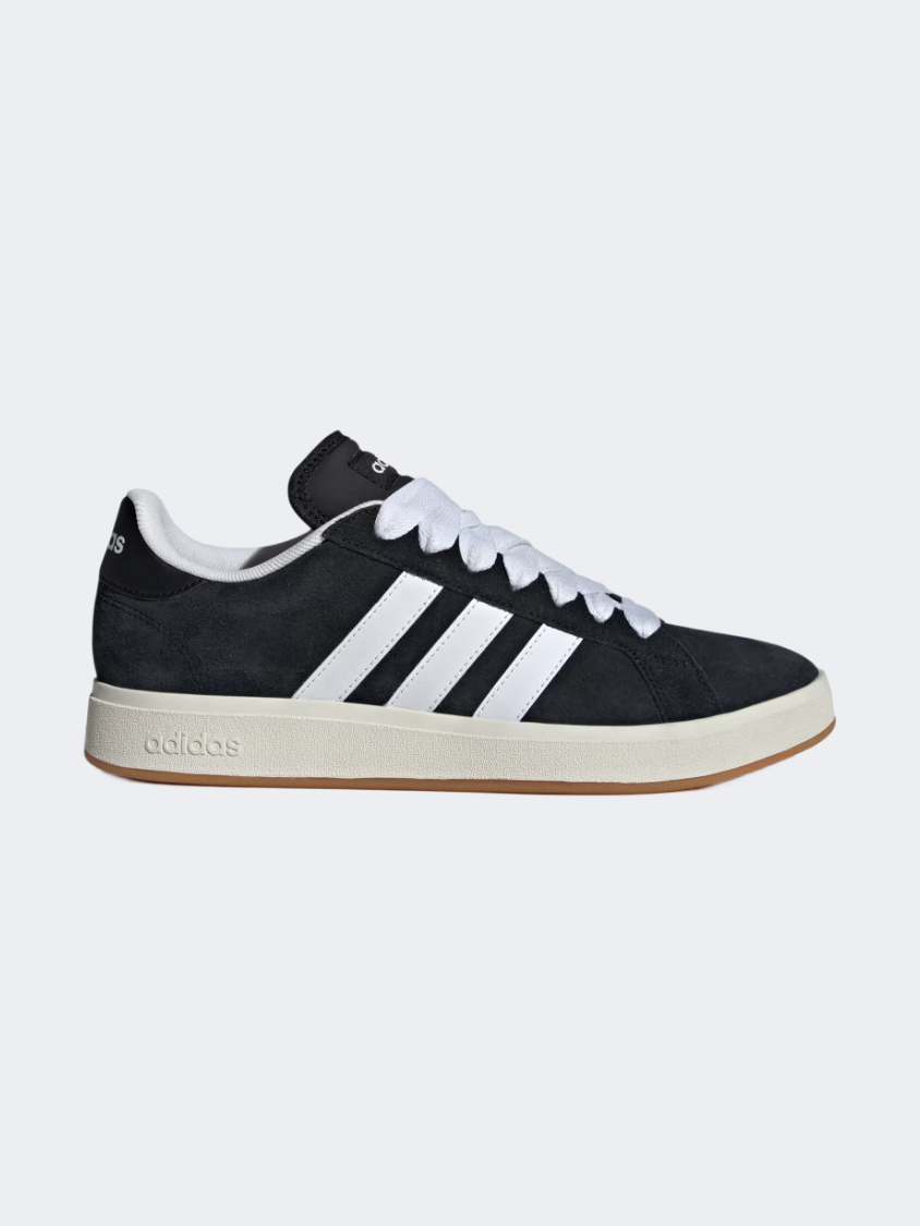 Adidas Grand Court Base 00S Men Sportswear Shoes Black/White/Gum  Mike  Sport Iraq