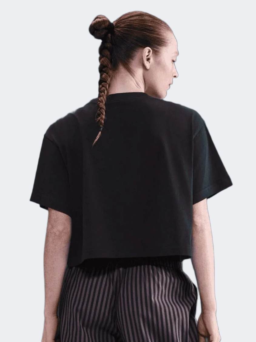 نايك سبورتسوير كاجوال كلوب نساء Lifestyle تي شيرت أسود