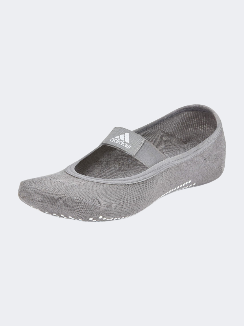Adidas Accessories Yoga Socks Fitness Ballerinas S/M Grey