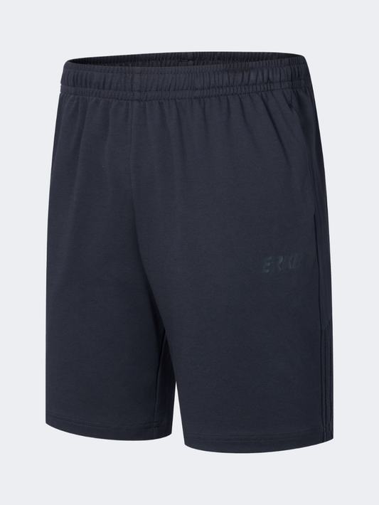Erke Knitted Men Training Short Black