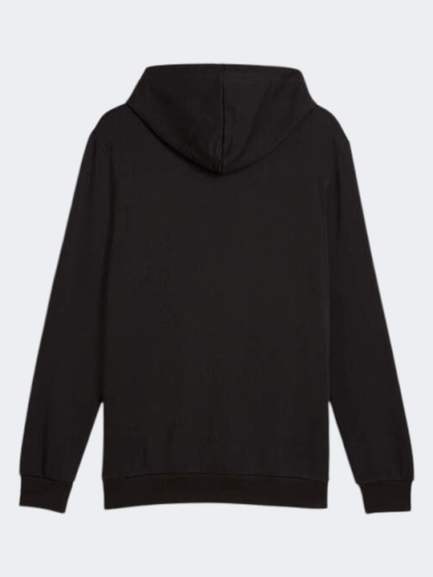 Puma Essentials Plus Logo Lab Cat Men Lifestyle Hoody Black