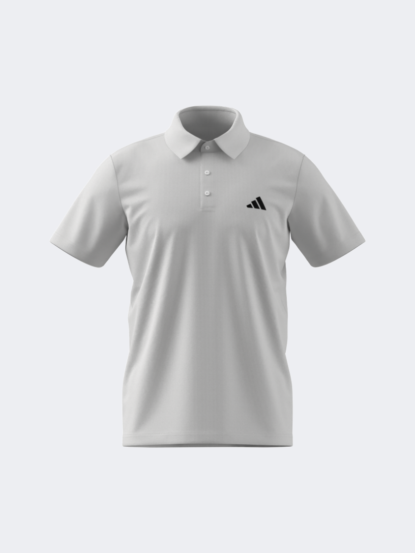Adidas Fab Men Tennis Polo Short Sleeve White