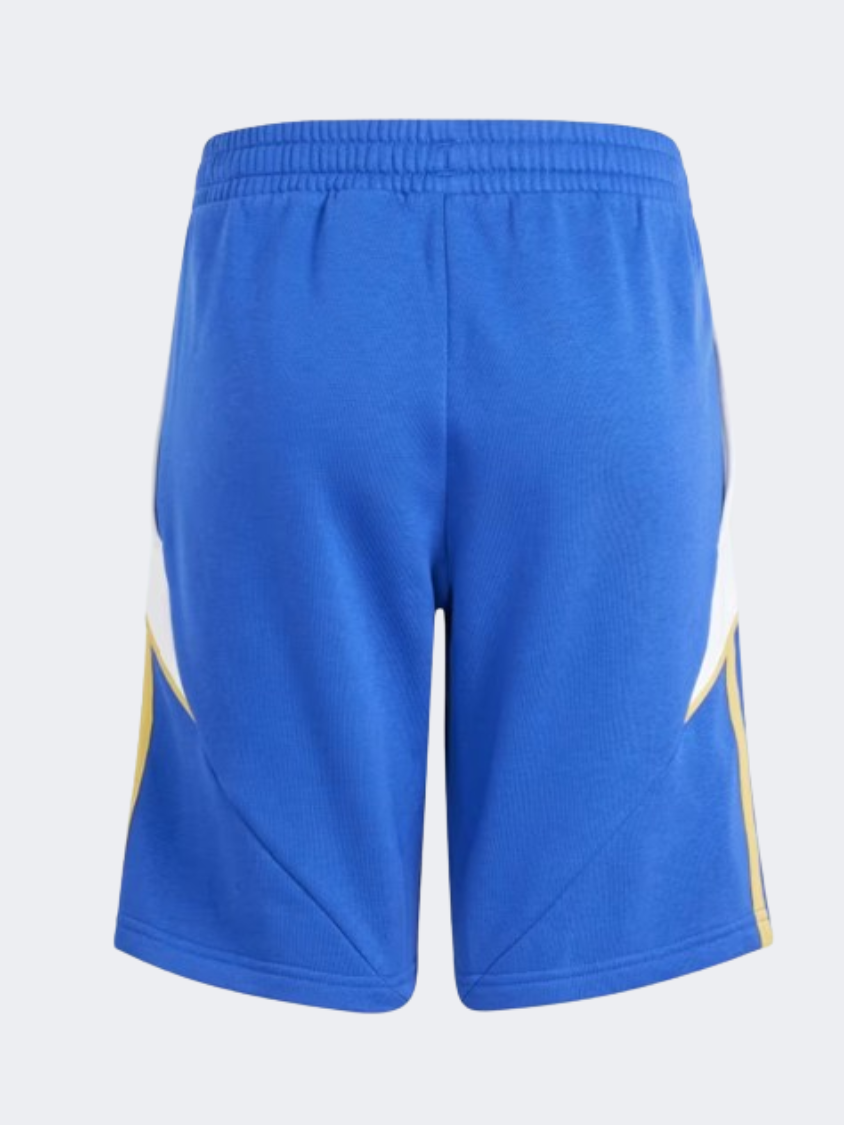 Adidas Pitch 2 Street Messi Kids Boys Football Short Lucid Blue/White