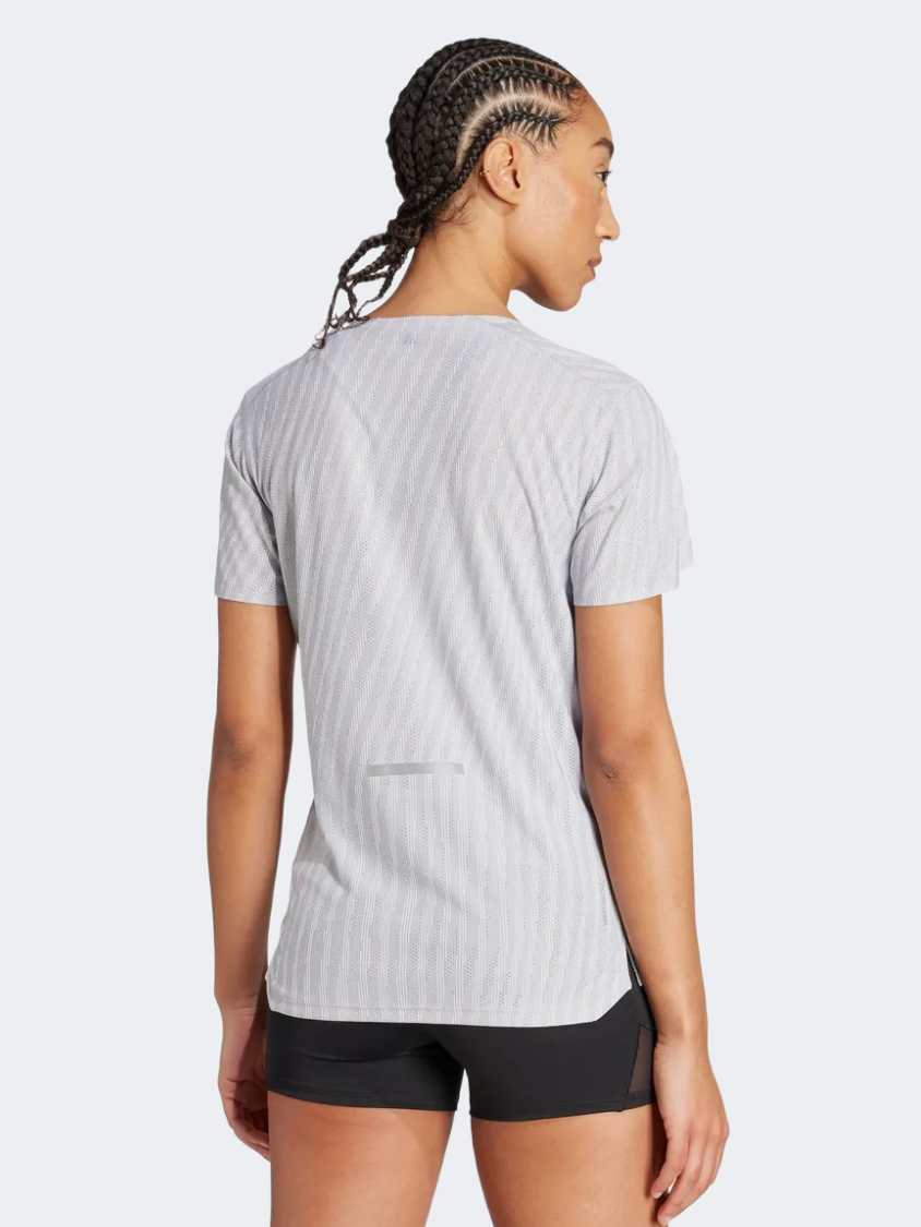 Adidas Adi365 Women Running T-Shirt Halsil/White
