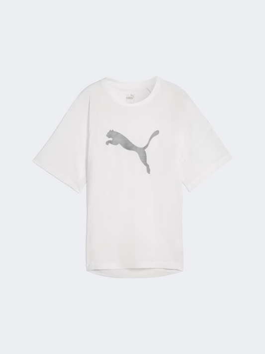 Puma Evostripe Graphic Women Lifestyle T-Shirt White