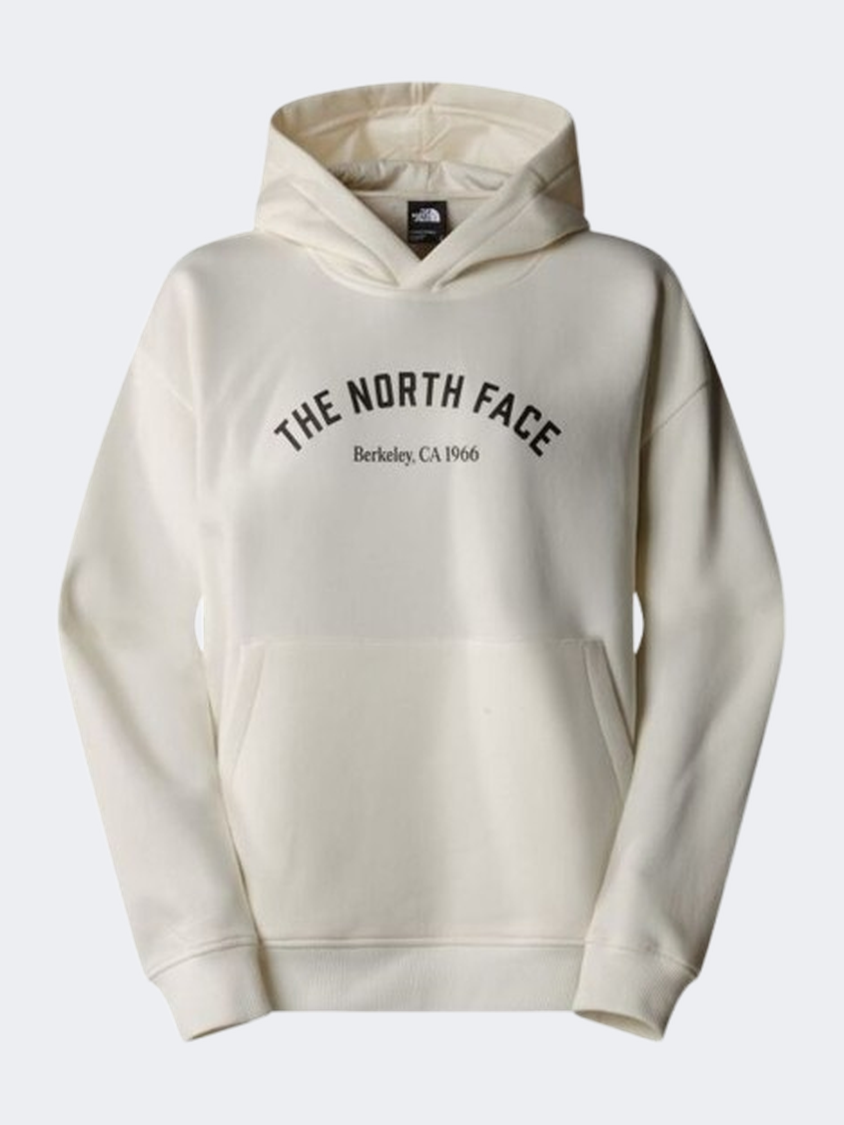 The North Face Varsity Graphic Women Lifestyle Hoody White Dune