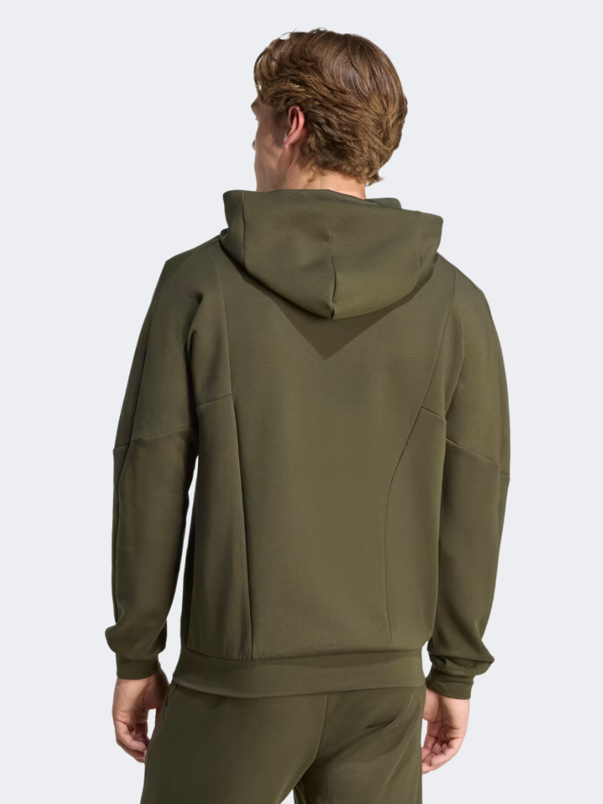 Adidas D4T Men Training Hoody Night Cargo