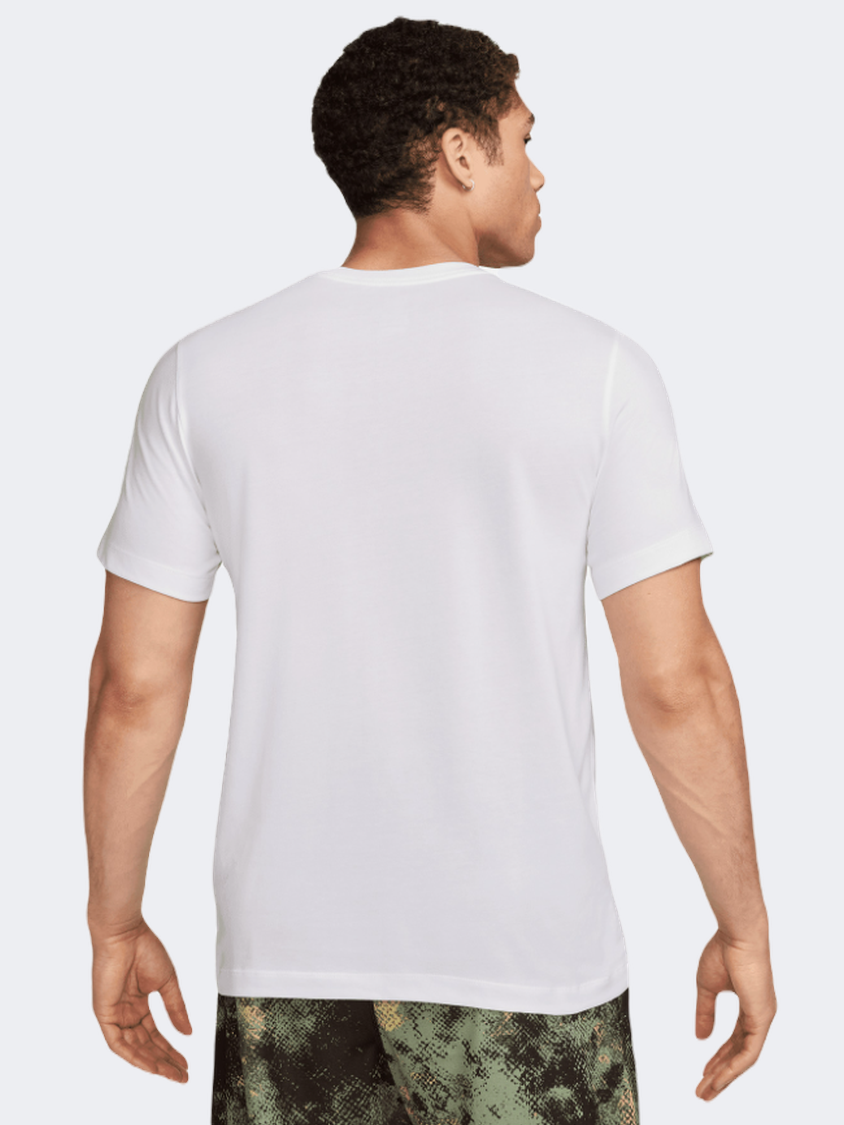 Nike Df Camo Men Training T-Shirt White