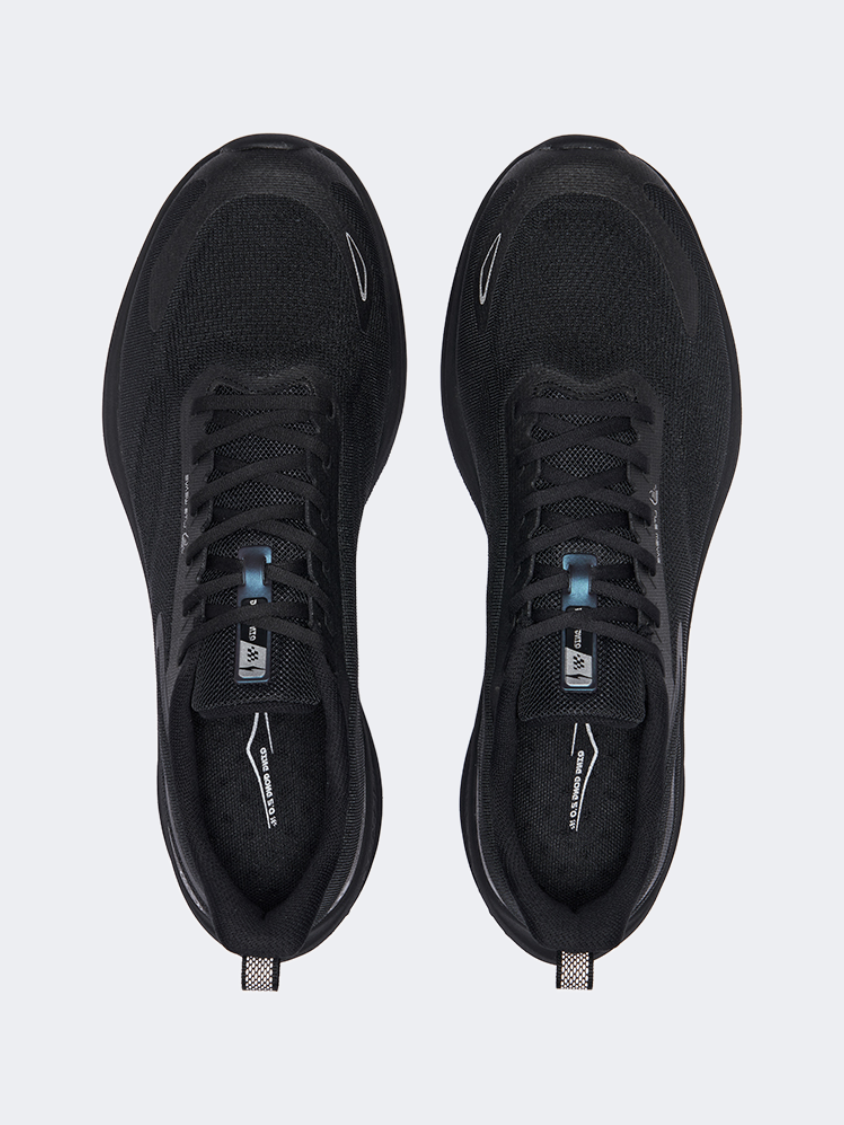 Erke Ultra-Light Men Running Shoes Black