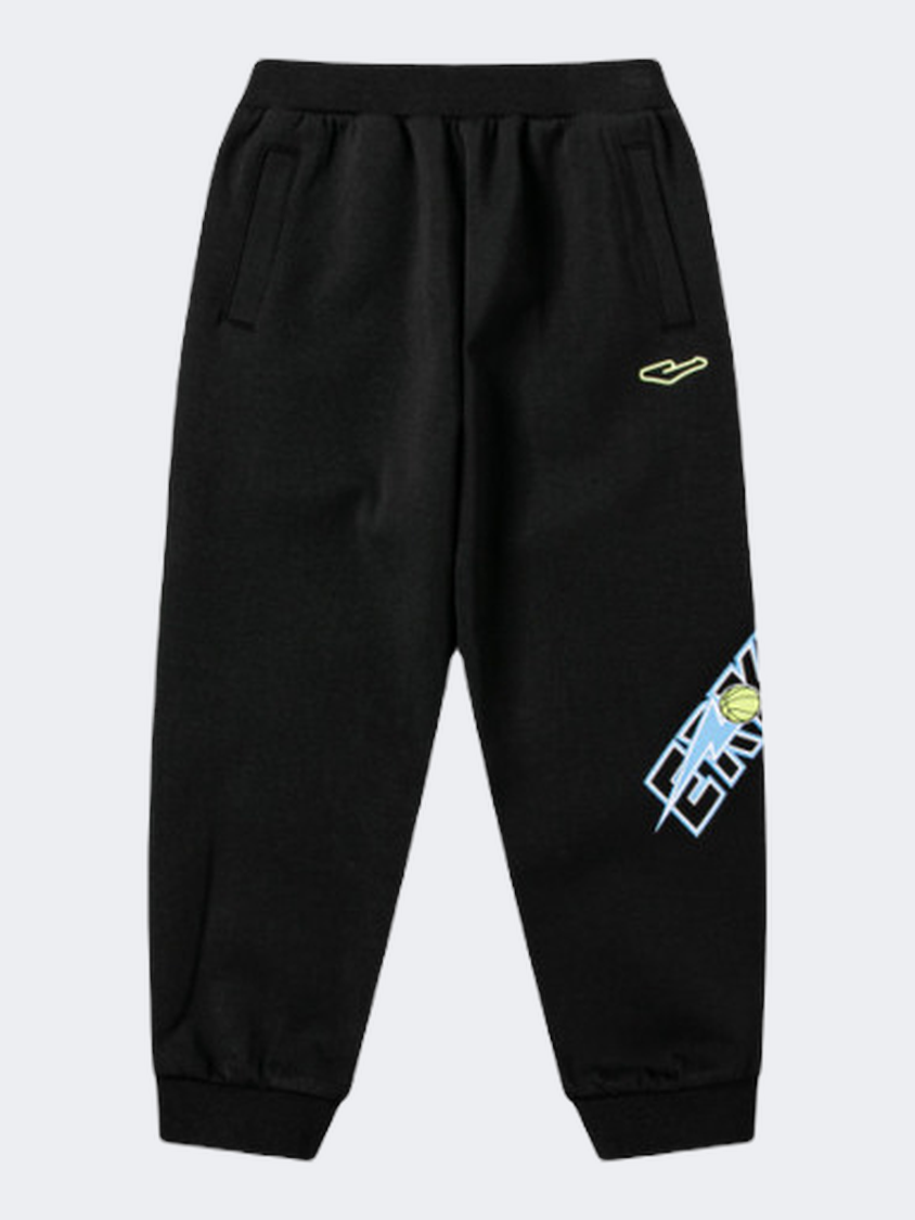 Erke Knitted Little-Boys Training Pant Black