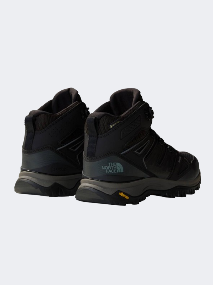 The North Face Hedgehog Mid Goretex Women Hiking Shoes Black/Asphalt Grey