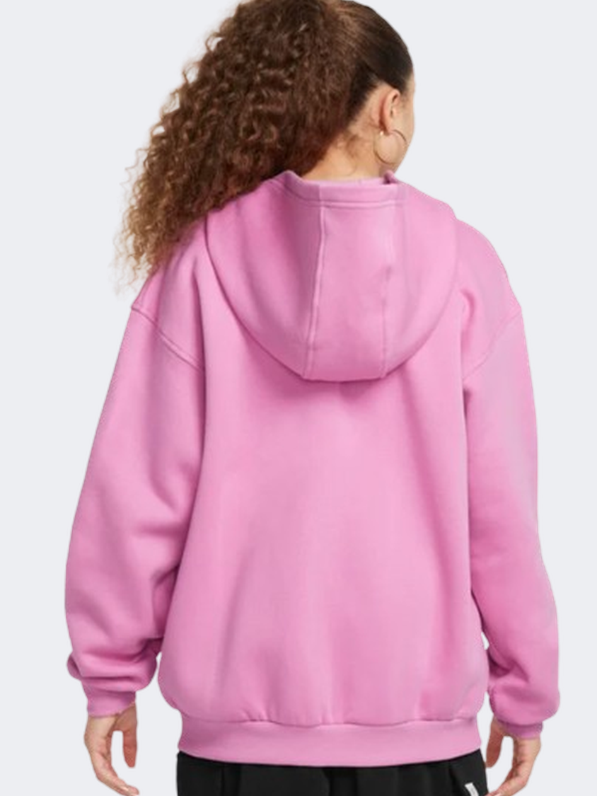 Fd2931-646 G Nsw Clb Flc Ovrszd Fz Lbr Flmng/Wht