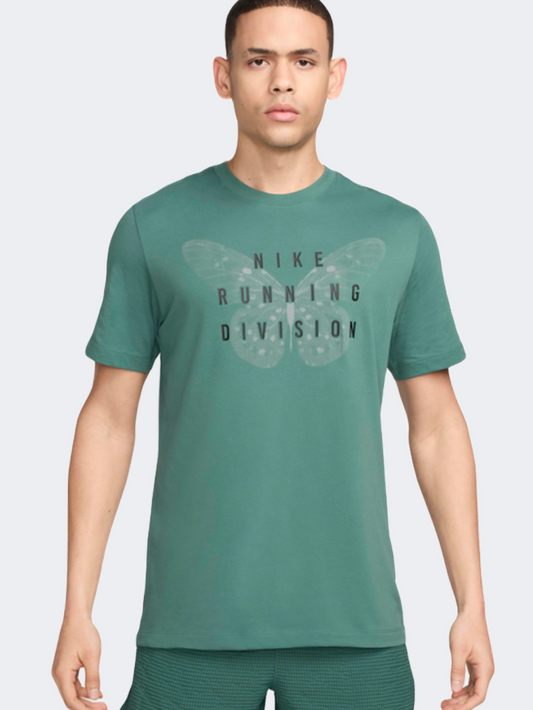 Nike Df Run Division Men Running T-Shirt Bicoastal