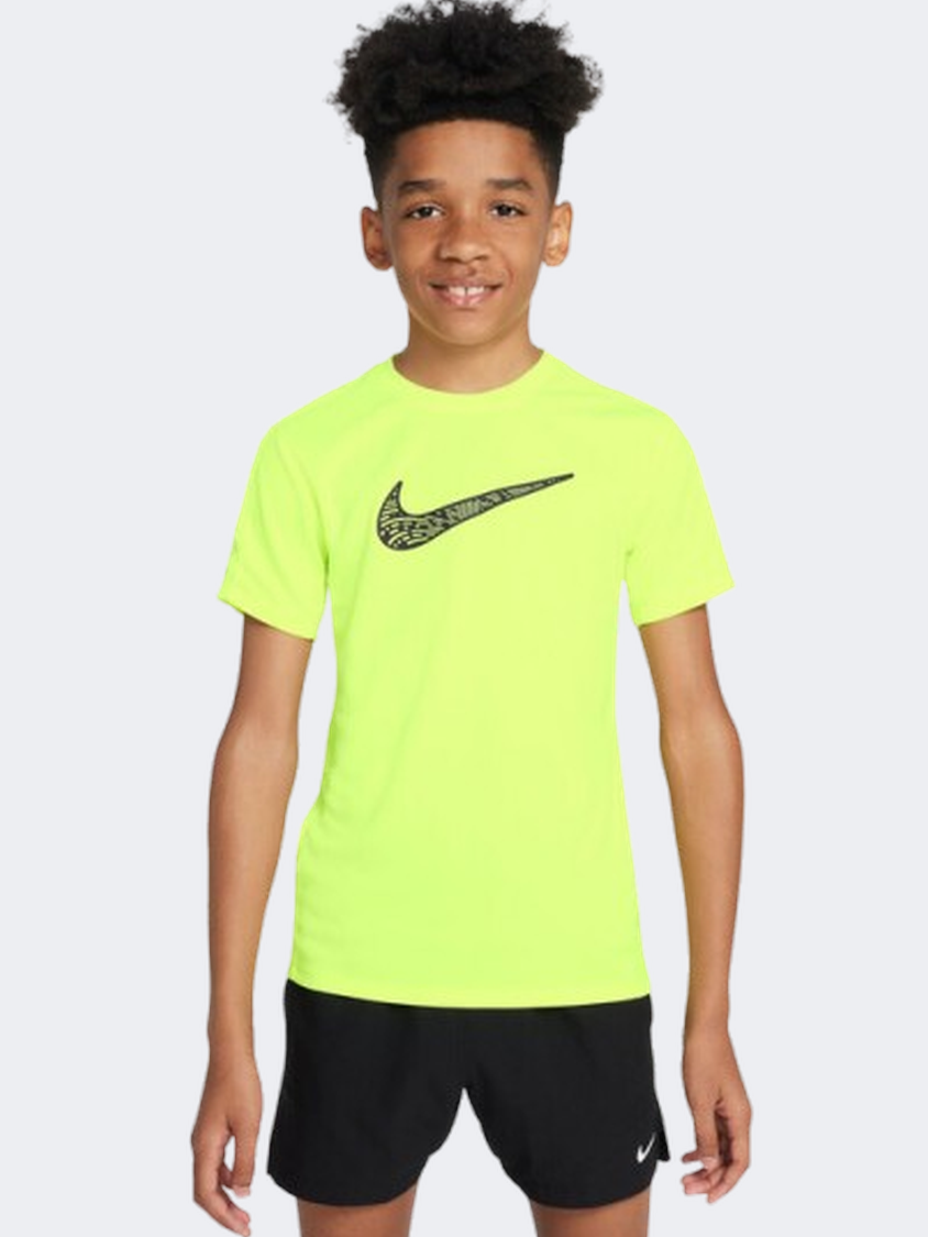 Nike Df Trophy 23 Boys Training T-Shirt Volt