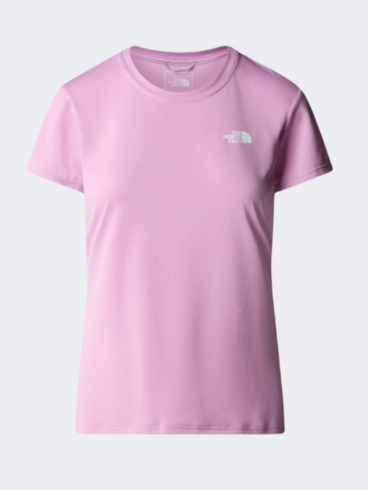 The North Face Reaxion Amp Women Hiking T-Shirt Mineral Purple