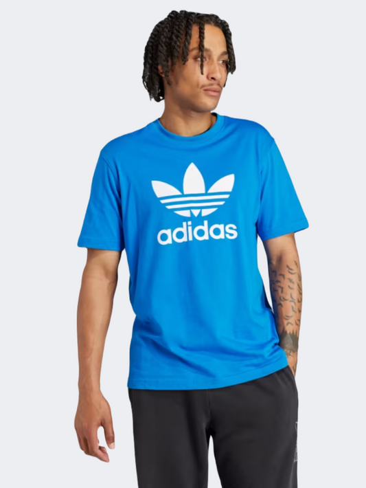 Adidas Trefoil Men Original T-Shirt Blue Bird