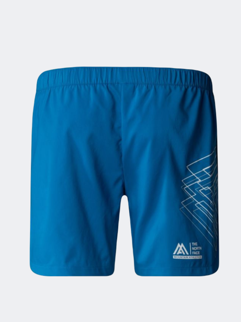 The North Face Mountain Athletics Woven Men Hiking Short Adriatic Blue/White