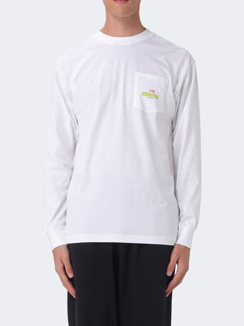 The North Face Expedition Celebration Men Lifestyle Long Sleeve White