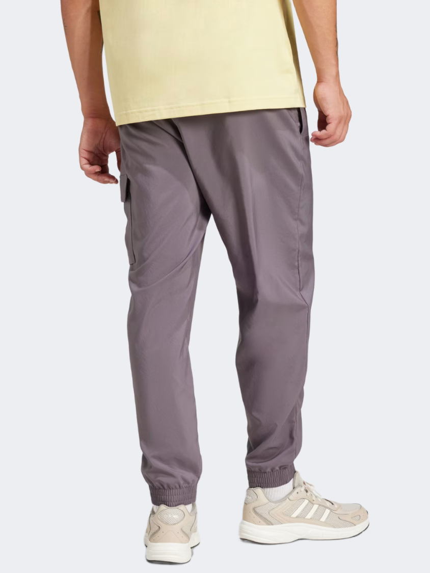 Adidas Essentials Small Logo Men Sportswear Pant Grey Strata/Black