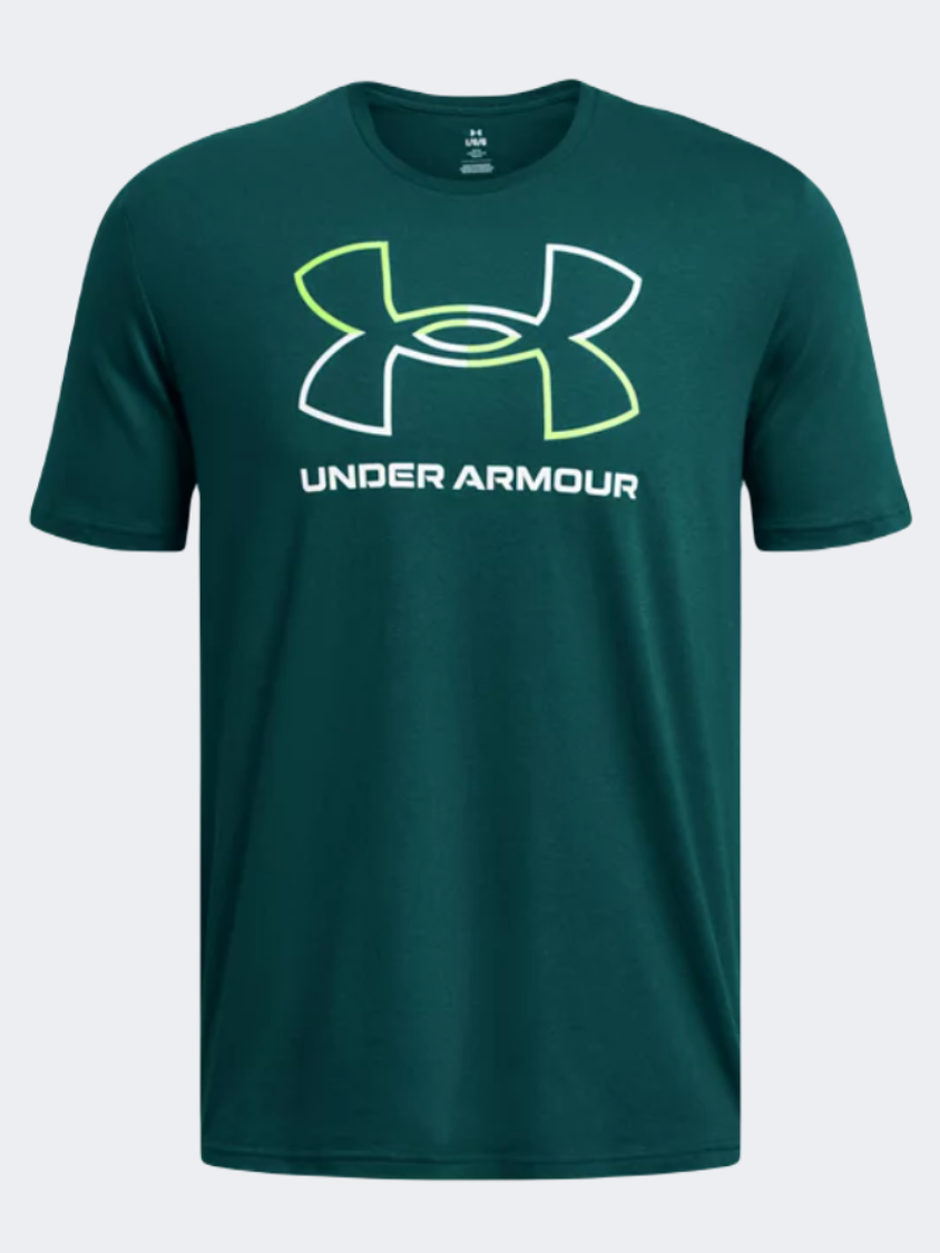 Under Armour Foundation Update Men Lifestyle T-Shirt Hydro Teal/White