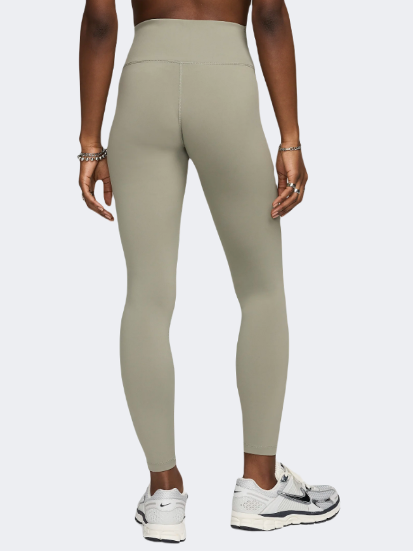 Nike One Hr ضيق تدريب نسائي لون أخضر فاتح/أسود