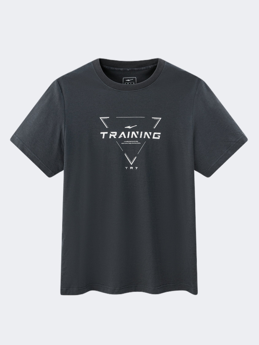Erke Men Training T-Shirt Dark Grey