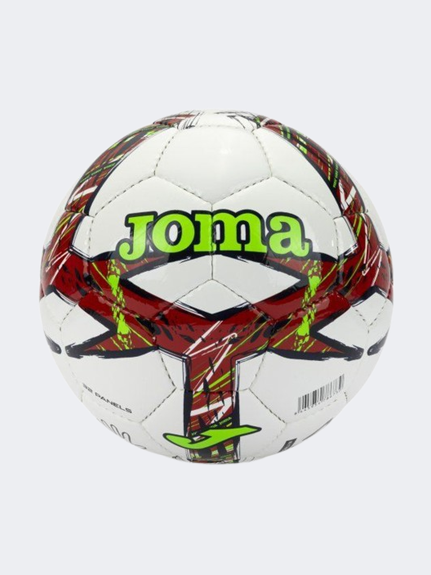 Joma Dali Iii Football Ball Red/Fluo Green