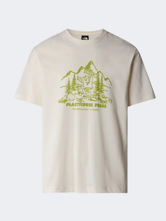 The North Face Nature Men Lifestyle T-Shirt White Dune
