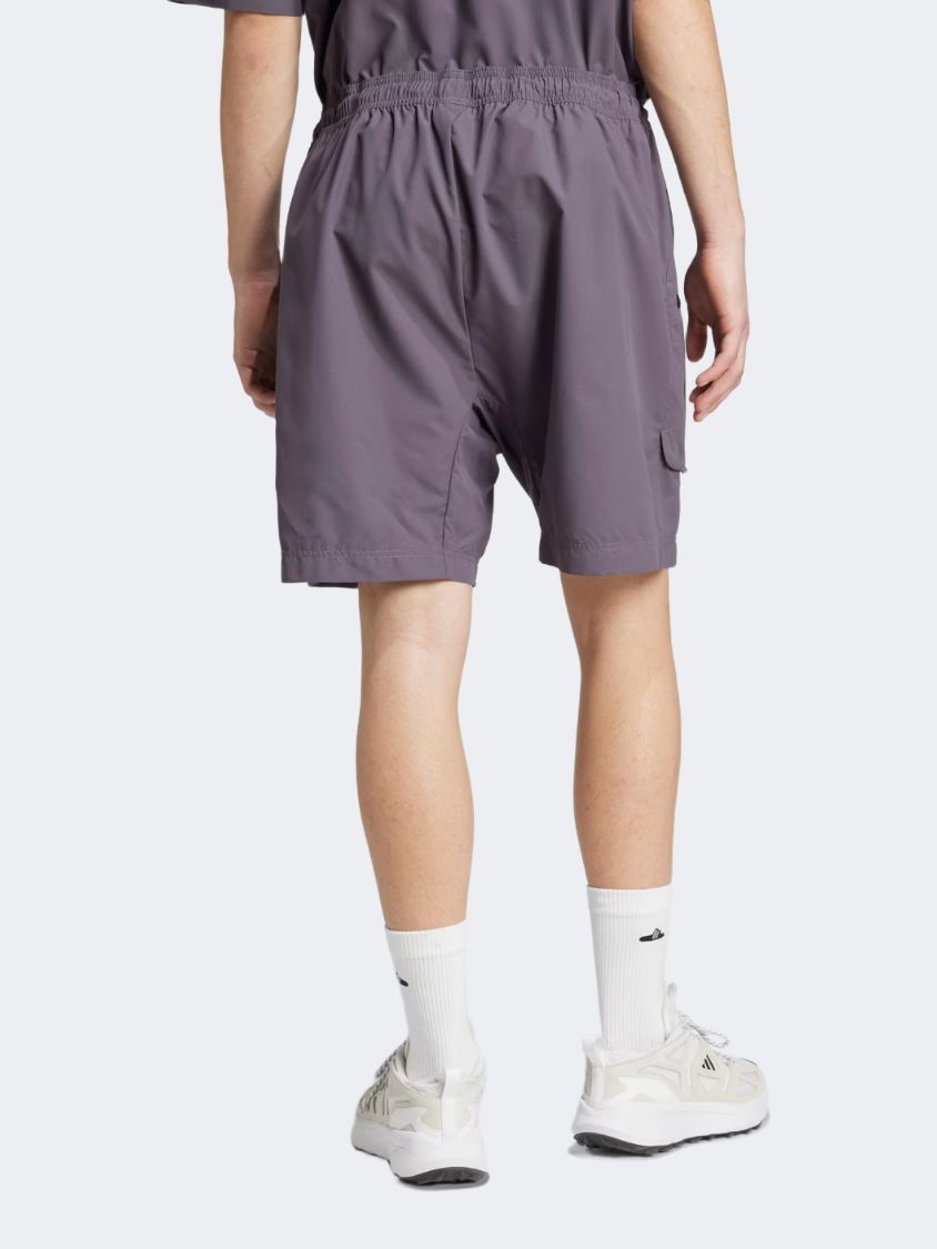 Adidas City Escape Woven Men Sportswear Short Grey Strata