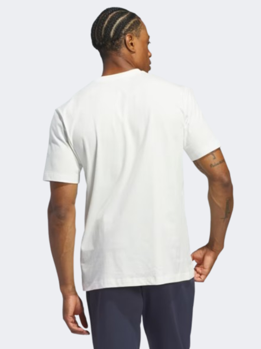 Adidas Lil Stripe Q1 Men Basketball T-Shirt Off White