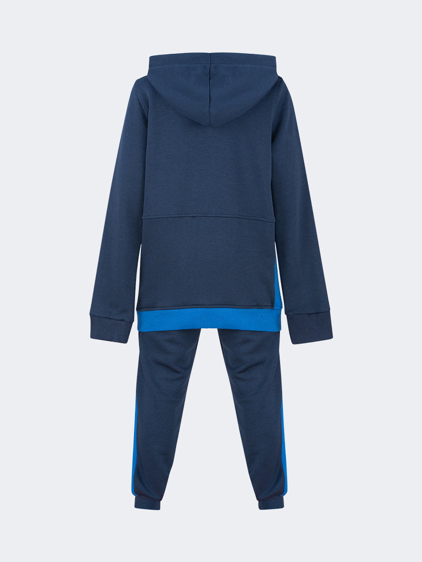 Top Ten Stylish Kids-Boys Lifestyle Looped Suit Navy/Royal Blue