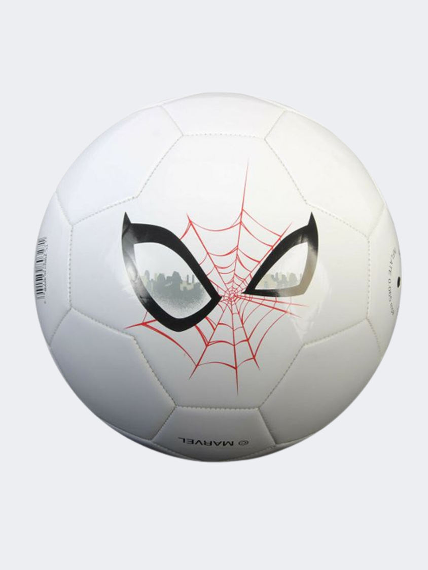 Joerex Spiderman 5# Pvc Soccer Football Ball White