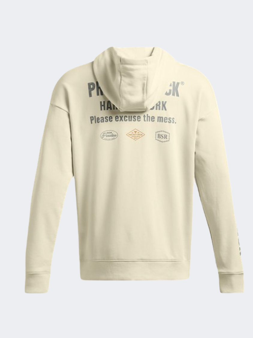 Under Armour Project Rock Heavyweight Tools Men Training Jacket Silt Clay Green