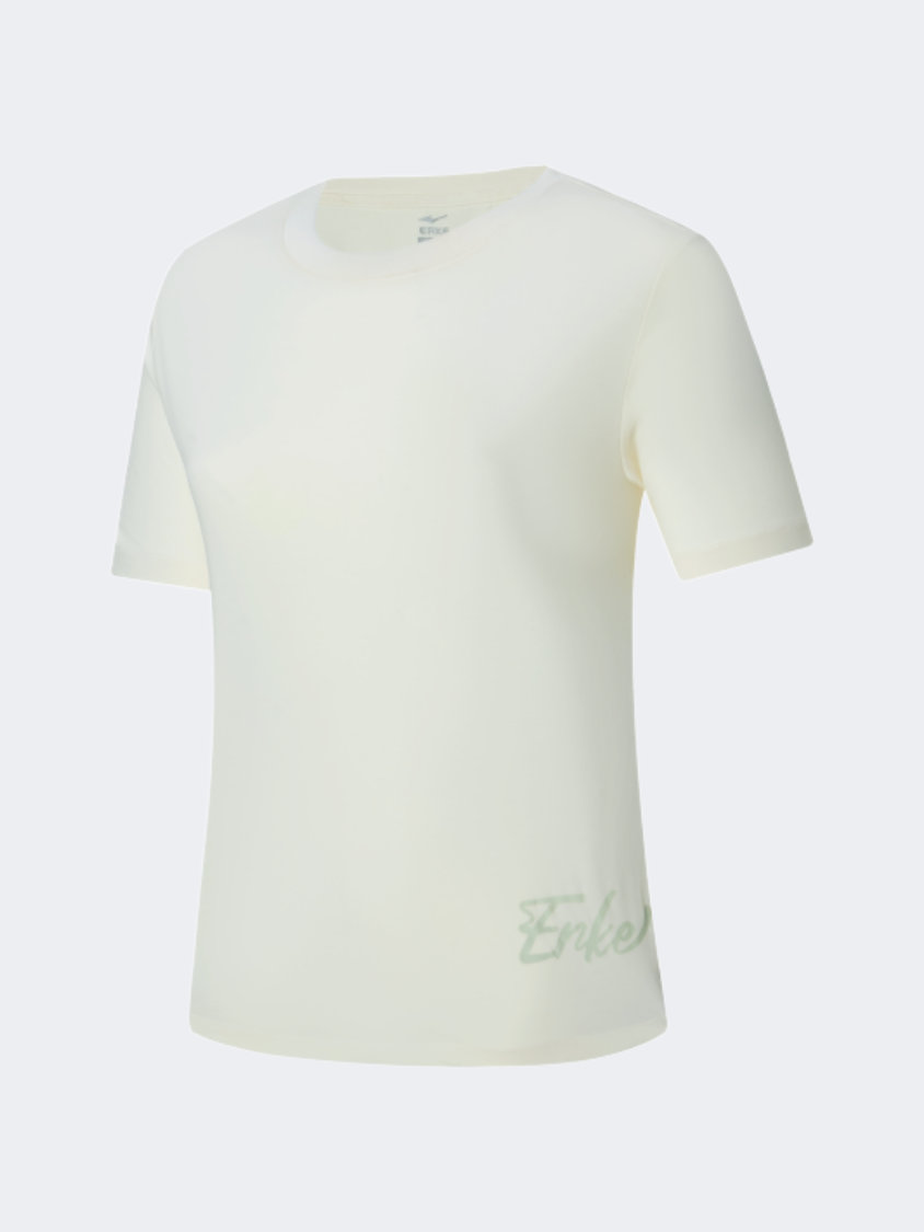 Erke Women Lifestyle T-Shirt Jelly White
