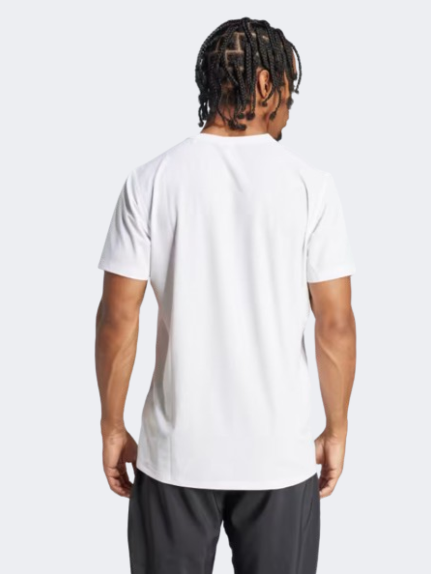 Adidas Own The Run Men Running T-Shirt White/Black