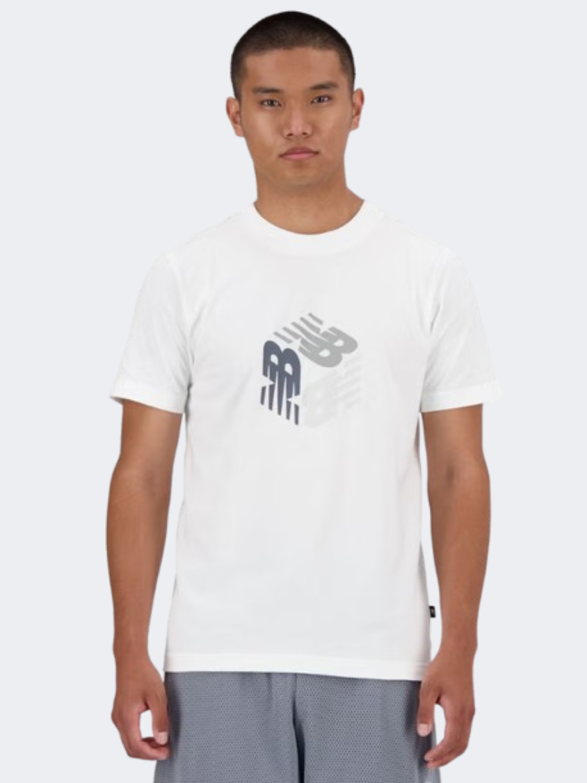 New Balance Explorer Men Lifestyle T-Shirt White