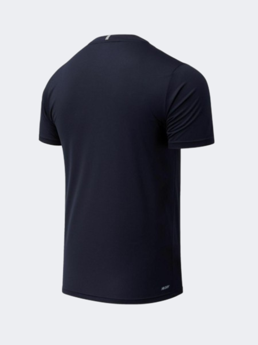 New Balance Core Run Men Performance T-Shirt  Eclipse
