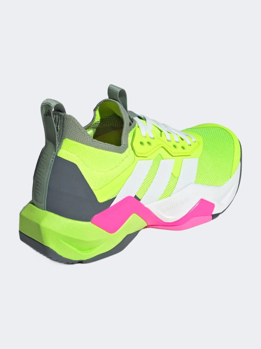 Adidas Rapidmove Adv 2 Hiit Men Training Shoes Lemon/White/Pink
