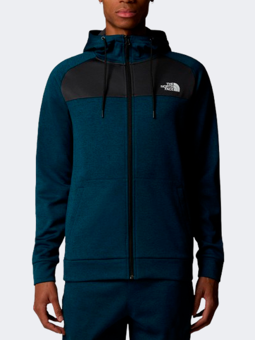 The North Face Reaxion Fleece Men Lifestyle Hoody Midnight Petrol