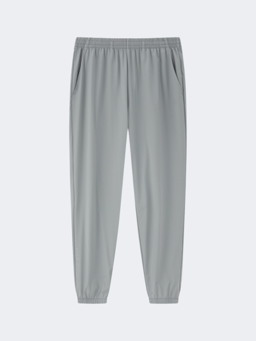 Erke Sports Cropped Women Running Pant Glacier Grey